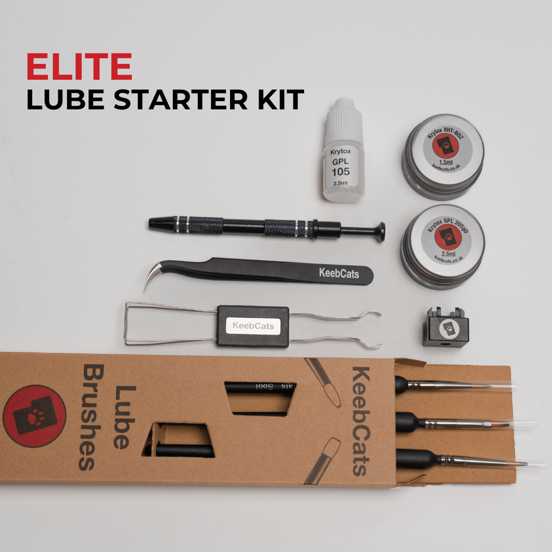 KeebCats Elite Lube Starter Kit (Tactile or Linear)
