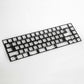 KeebCats UK Dougal Plate - Premium Tray Mount 65% Keyboard Plate with Flex Cuts Woven Carbon Fibre