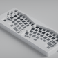 seh0nk x KeebsForAll [Group Buy] Coarse60 Keyboard White / Aluminium