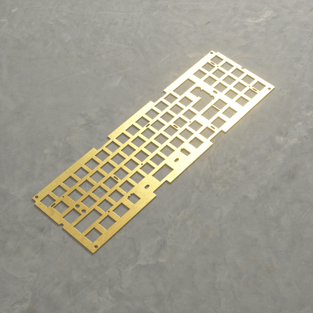 Vortex Model M SSK Keyboard Extra Accessories Brass plate